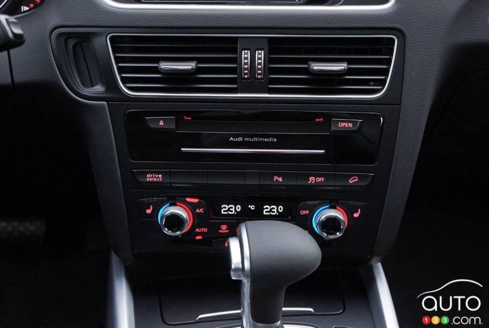 Contrôle du système de climatisation de l'Audi Q5 Quattro Tecknic 2017