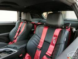 2018 Dodge Challenger SRT Demon seat belts