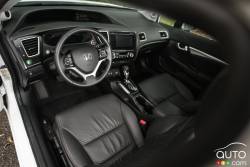 2015 Honda Civic Touring cockpit