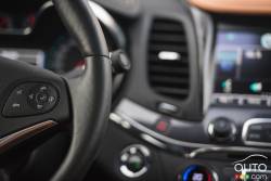 Steering wheel detail