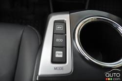2016 Toyota Prius V driving mode controls