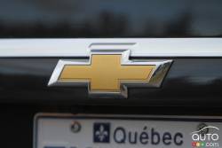 Écusson du manufacturier du Chevrolet Equinox LTZ 2016