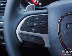 2016 Dodge Durango SXT steering wheel mounted audio controls