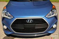 2016 Hyundai Veloster Rally front grille