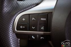 2016 Lexus GS 350 F Sport steering wheel mounted audio controls