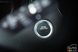 Bouton de démarrage et arrêt du moteur de la Cadillac XT5 2016