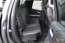 2016 Toyota Tundra TRD Pro rear seats