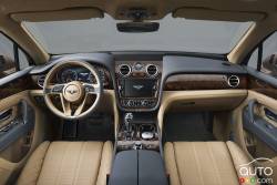 2016 Bentley Bentayga dashboard