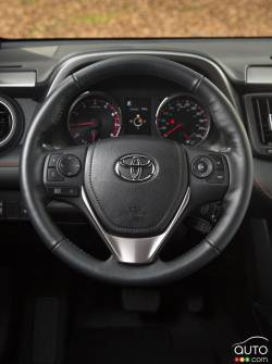 2016 Toyota RAV4 steering wheel