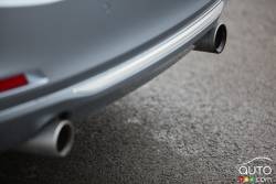 Exhaust pipes details