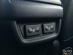 2016 Honda Civic Touring front heated seats controls
