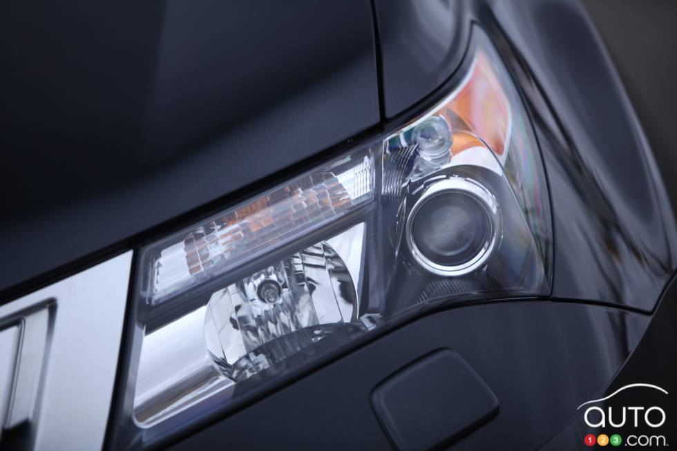 Left front headlight
