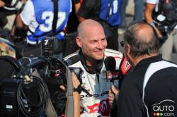 Jacques Villeneuve, Dodge Dealers of Quebec Dodge post-race
