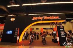 Harley-Davidson booth