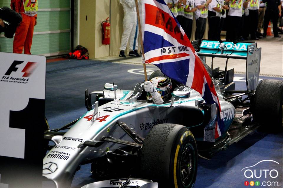 Lewis Hamilton, Mercedes F1 Team. 