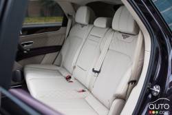 2017 Bentley Bentayga rear seats