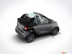 2017 SMART Fortwo Brabus rear 3/4 view
