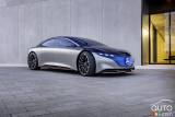 Mercedes-Benz Vision EQS concept pictures