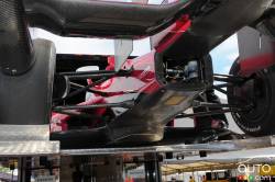 Marco Andretti, Andretti Autosport car on transporter