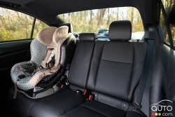 2016 Subaru WRX Sport-tech rear seats