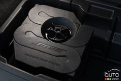 Détail du coffre de la Nissan Pathfinder Platinum AWD 2015