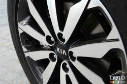 Détail roue de la Kia Sportage 2017