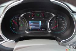 2016 Chevrolet Malibu Hybrid gauge cluster