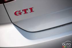 Écusson de la version de la Volkswagen Golf GTI 2016