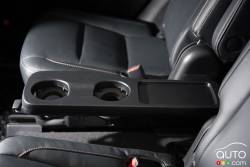 2016 Toyota Highlander Hybrid rear center armrest with cup holders