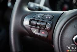 2016 Kia Sorento steering wheel mounted audio controls