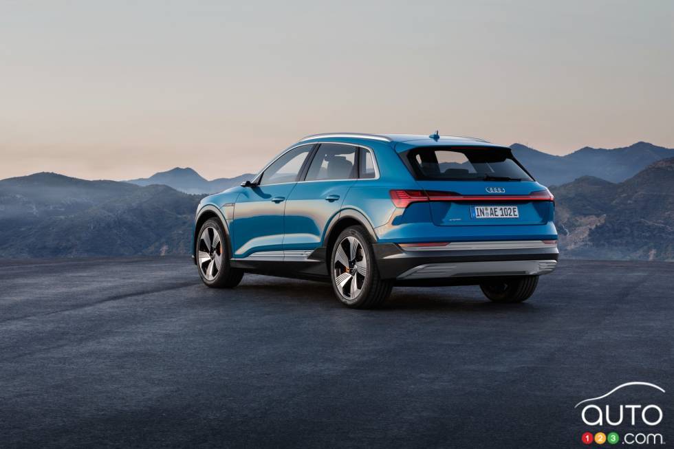 The new 2019 Audi e-tron