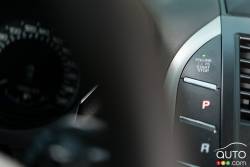 Bouton de démarrage et arrêt du moteur de la Lincoln MKC Ecoboost AWD 2016