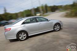 Toyota Camry during the 2010 Midsize Sedan Comparasion test
