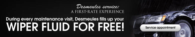 Free wiper fluid fill up during every maintenance visit