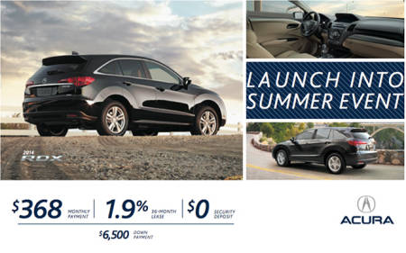 Acura  Lease on Acura Promotions   Deals   Rebates   Toronto   Acura Sherway