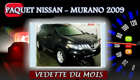 NISSAN MURANO SL 2009 - PAQUET NISSAN � L�VIS, QU�BEC