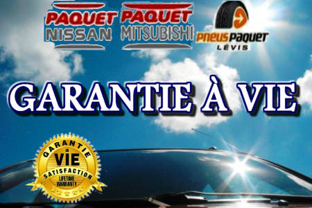 GARANTIE � VIE SUR LES BRIS DE VITRE - PAQUET NISSAN � L�VIS, QU�BEC
