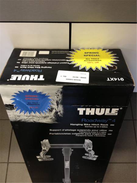 Front counter parts special Thule Accessories 10% off