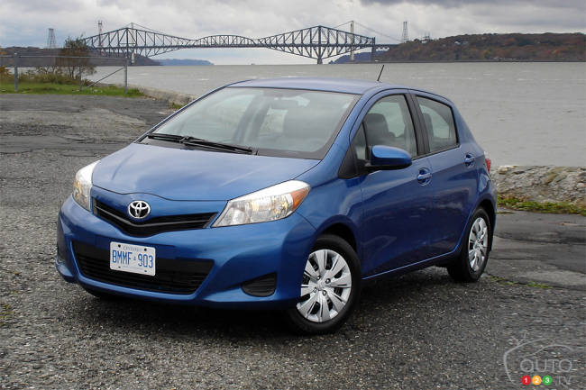 Toyota Yaris 2011 vue 3/4 avant