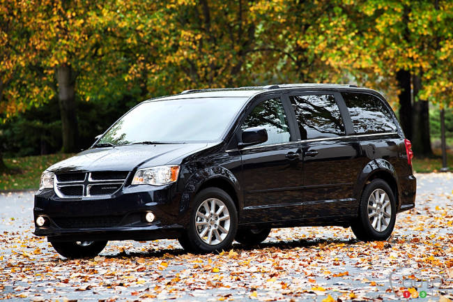 Dodge Grand Caravan 2012 vue 3/4 avant