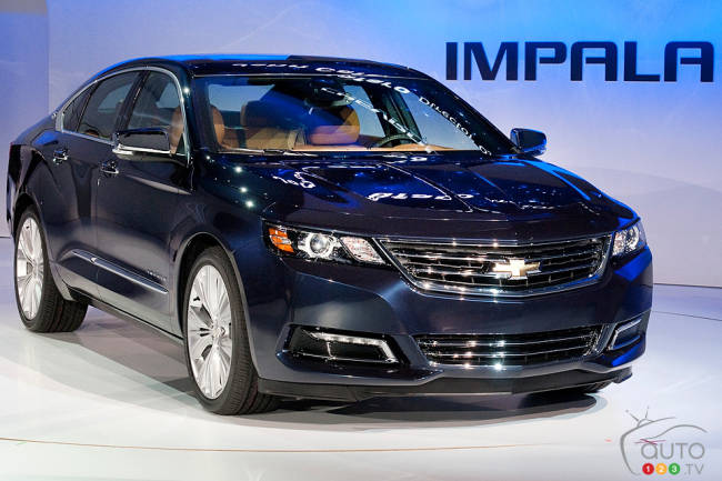 2014 Chevrolet Impala front 3/4 view