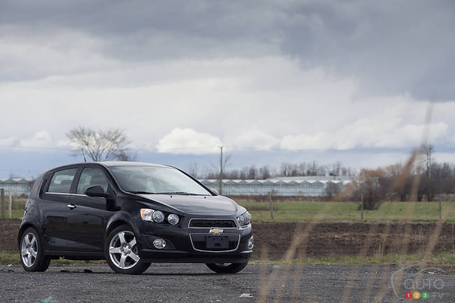 2012 Chevrolet Sonic LT front 3/4 view 2012 Chevrolet Sonic LT front 3/4 view