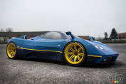 Une Pagani Zonda entièrement en papier!