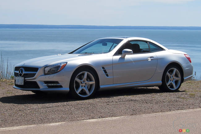 Mercedes-Benz SL 550 2013 vue 3/4 avant Mercedes-Benz SL 550 2013 vue 3/4 avant