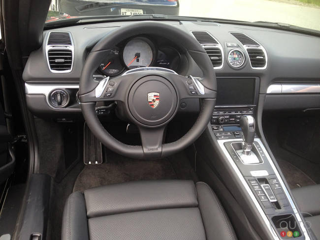 Porsche Bosxter S 2013 tableau de bord
