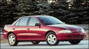 2000 chevy cavalier curb weight
