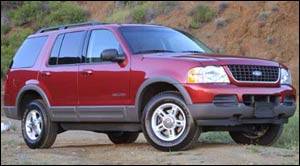 2003 Ford explorer xlt gas tank size
