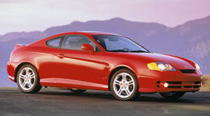 hyundai tiburon Tuscani 6-speed