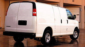 Chevrolet express 2500 sales specs