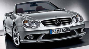 mercedes sl-class SL55 AMG